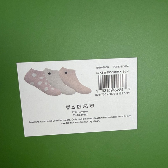 Kate Spade New York  Gift set 3 pair sock cozy - Picture 3 of 4